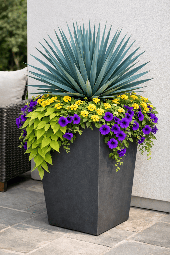 Residential landscape detail by Lagoon Point Landscape